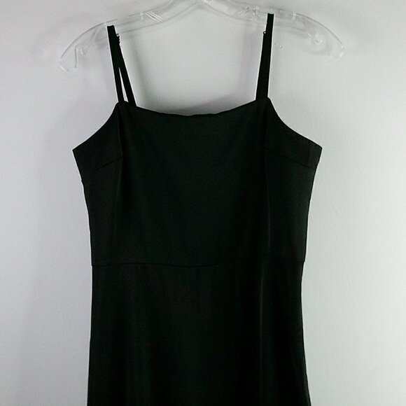 Studio 19 - Black Spaghetti Strapped A-Line Dress - Small - Picture 2 of 8